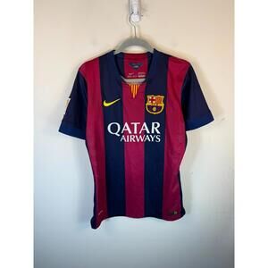 Authentic Nike Neymar Jr. Barcelona 2014 Soccer Jersey - Size Small